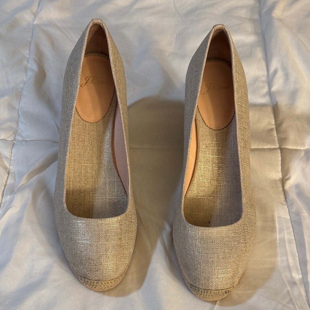J. Crew Elegant Cream Heels